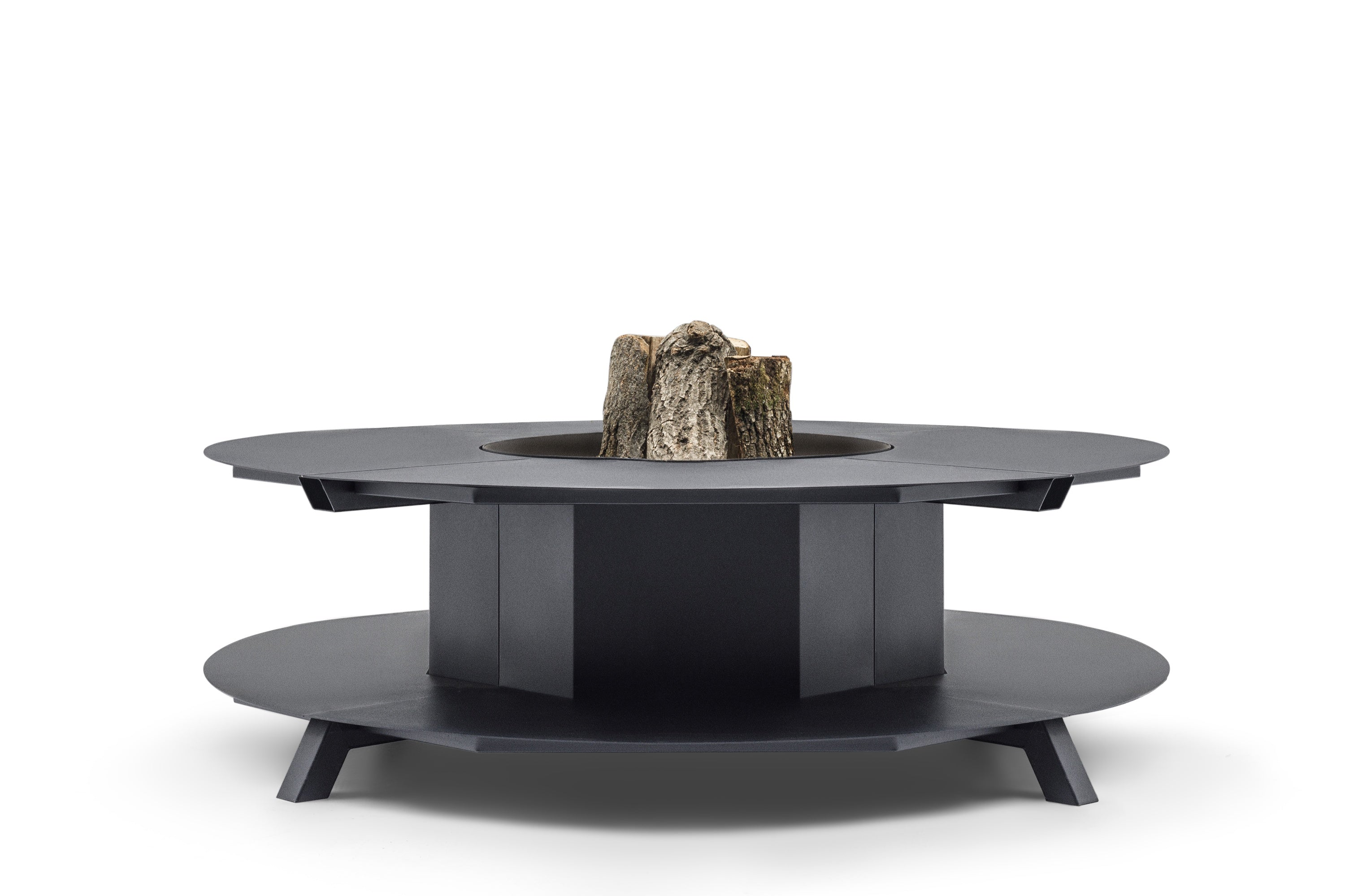 Backyard Lifestyles - SIMCOE - Large - 59" Fire Pit - Black (18" High)