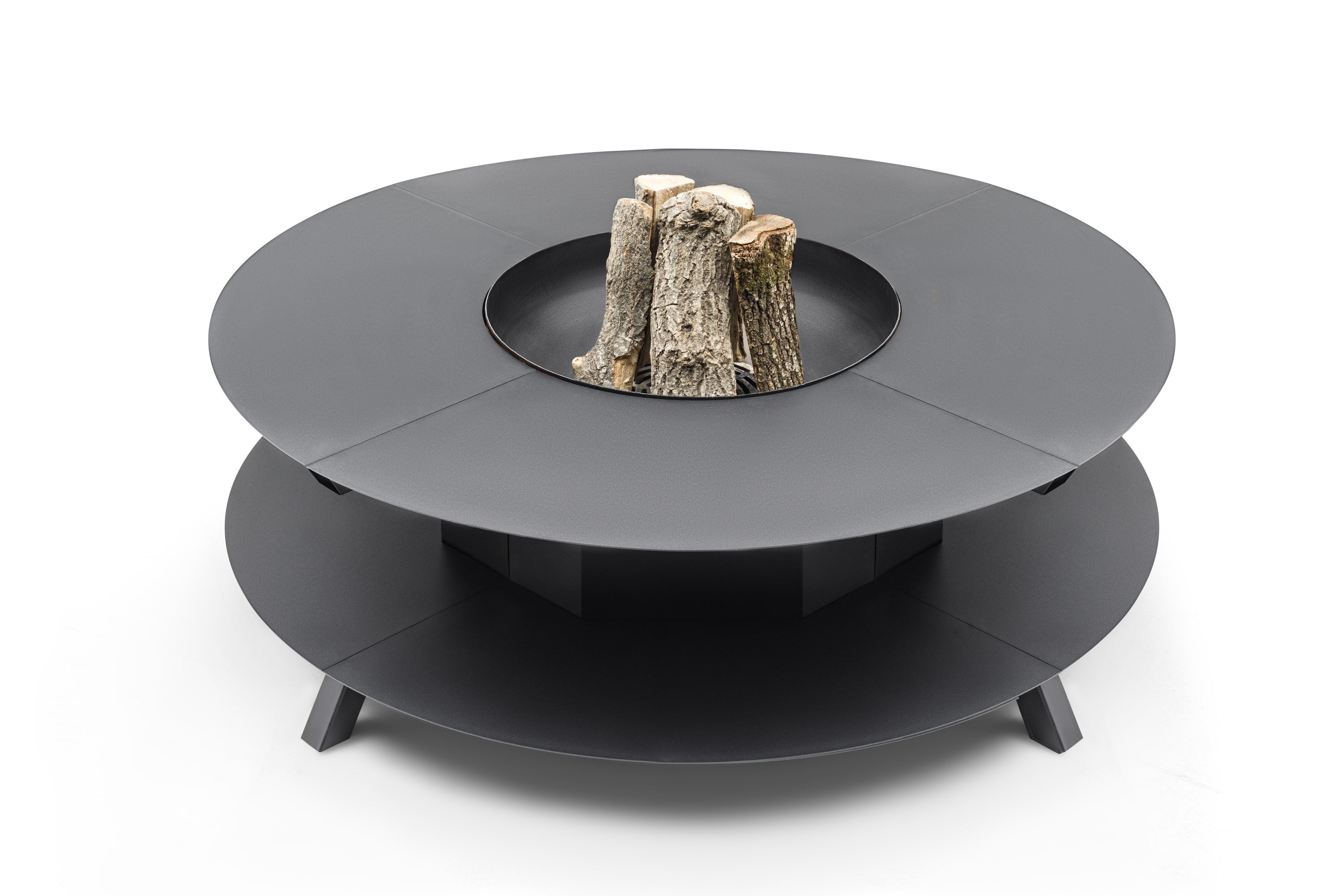 Backyard Lifestyles - SIMCOE - Large - 59" Fire Pit - Black (18" High)