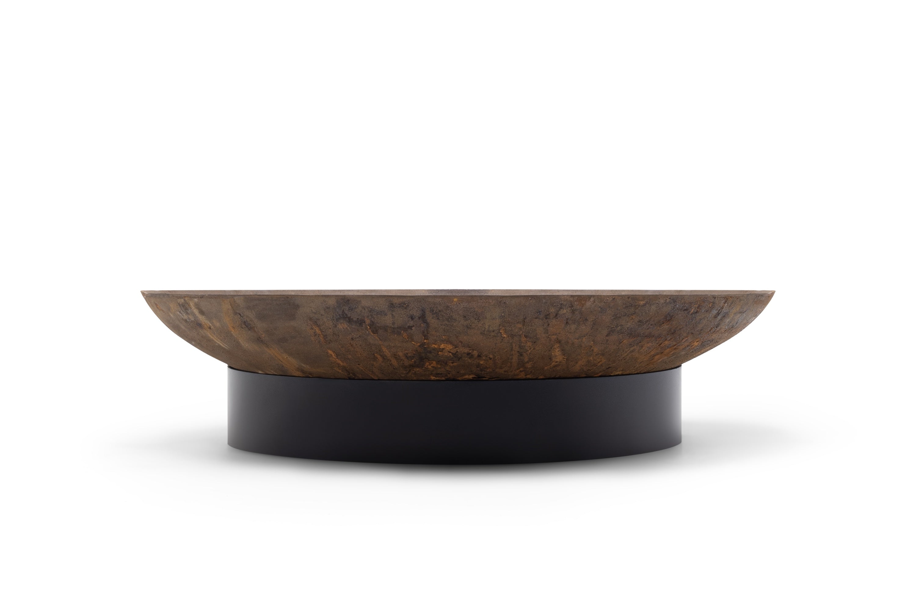 Backyard Lifestyles - KAWARTHA - 32" Fire Pit - Black & Corten (8" High)
