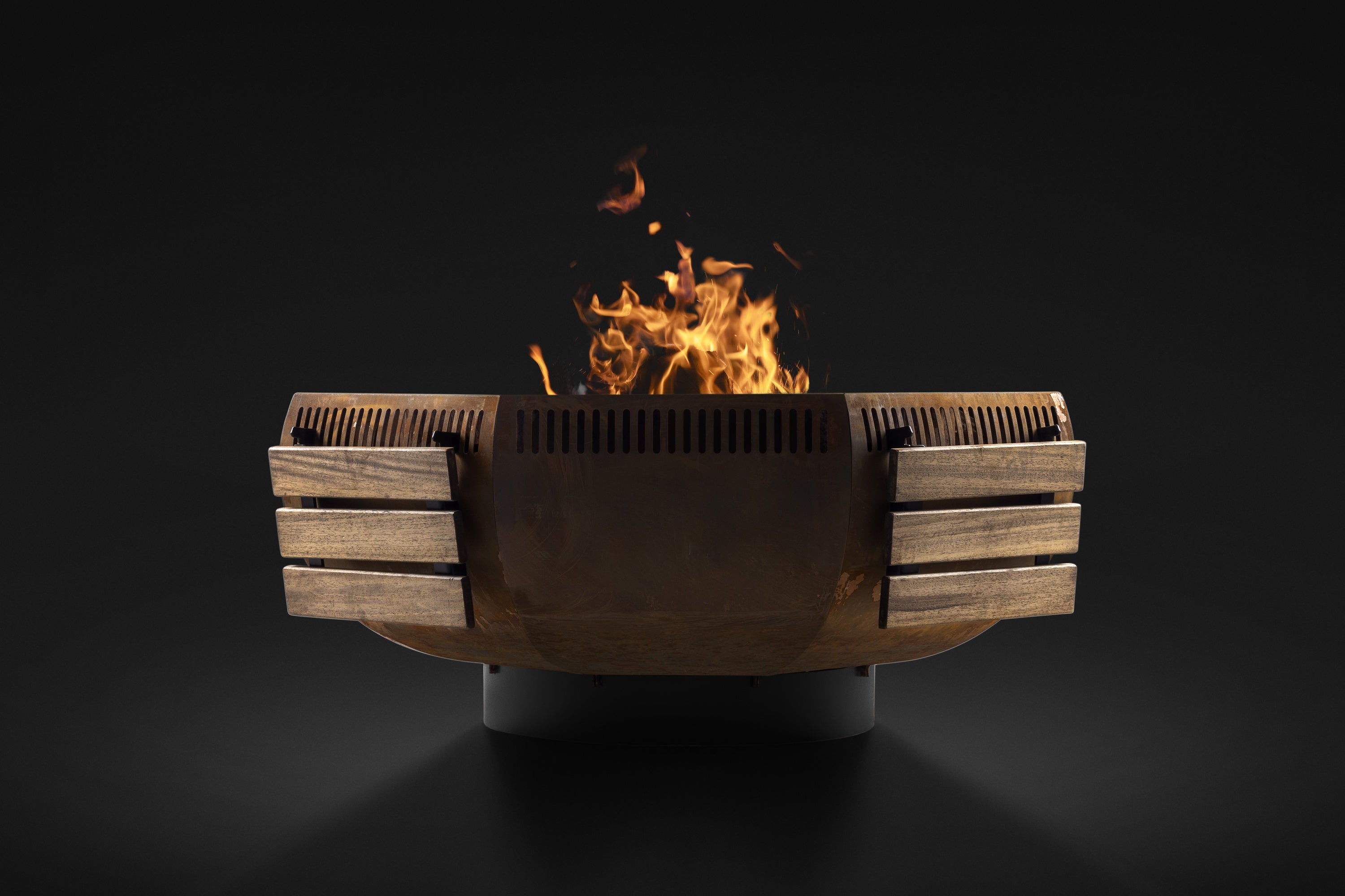 Backyard Lifestyles - COLLINGWOOD - Small - 45" Fire Pit - Corten (20" High)